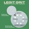 Legit Grit 5 inch Sand paper Disc, 8-Hole, 220 Grit, 150PK LG5-8220-150 - alternate 7